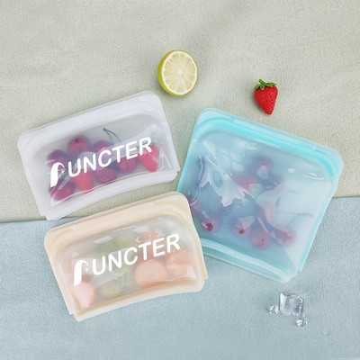 500ML Silicone Fresh-keeping Bag Portable Partition Bag