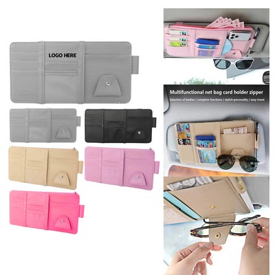 Sun Visor Pocket Organizer