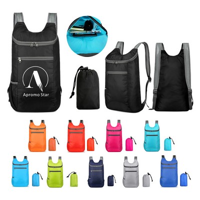 Portable Lightweight Foldable Backpack