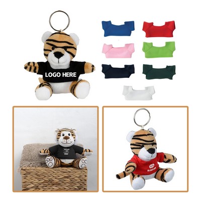 Cute Durable Keyring with a Stylish Tiger Design