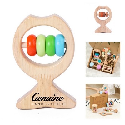 Wooden Baby Rattle