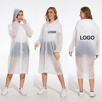 Transparent Reusable Poncho