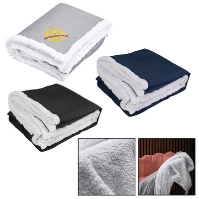 50" x 60" Sherpa Fleece Blanket