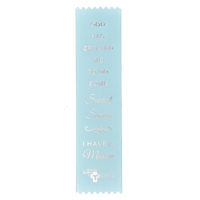 Custom Flat Ribbon w/ Pinked Edge (2"x 8")