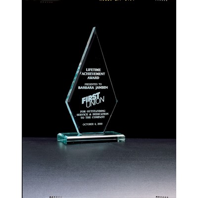 Elite Series 3/4" Thick Jade Acrylic Award (5 3/4"x10 1/2")