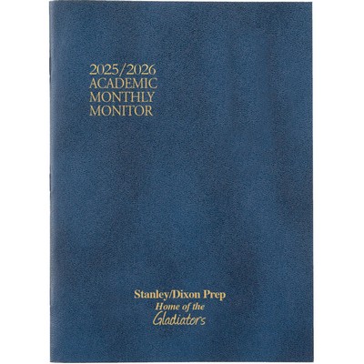 Monthly Academic Monitor 7x10 Planner