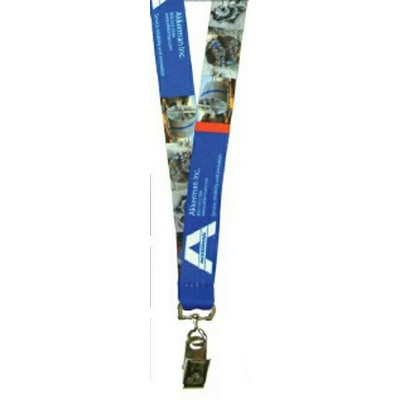 5/8" Wide Sublimated Lanyard