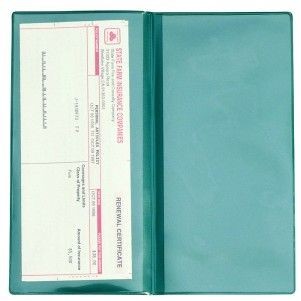 Stock Vinyl Two Fold Document Case