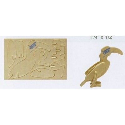 Toucan Mini-Logo Puzzle (4 5/8"x3"x1/8")