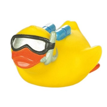 Rubber Underwater Treasure Hunter Duck©