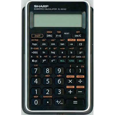 Sharp EL501X2BWH Engineering Scientific Calculator