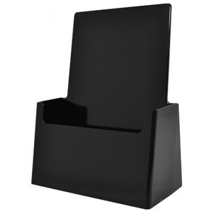 Black Pamphlet Holder (6 1/8"x8")