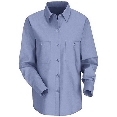 Red Kap® Women's Industrial Long Sleeve Work Shirt