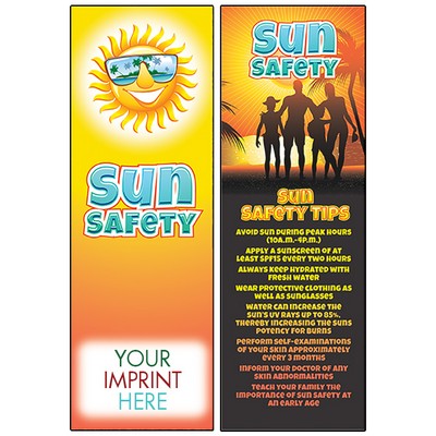 Sun Safety Bookmark