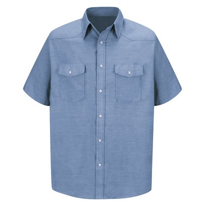 Red Kap™ Short Sleeve Deluxe Western Style Shirt