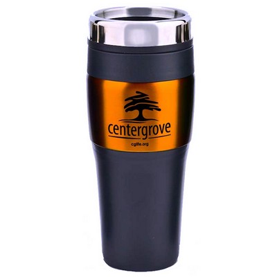 16 Oz. Color Roadster Travel Tumbler