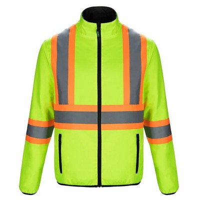 Safeguard Adult Reversible Hi-Vis Insulated Jacket