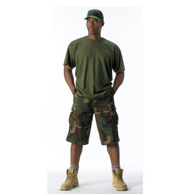 Woodland Digital Camo Xtra Long Fatigue Shorts (4XL)