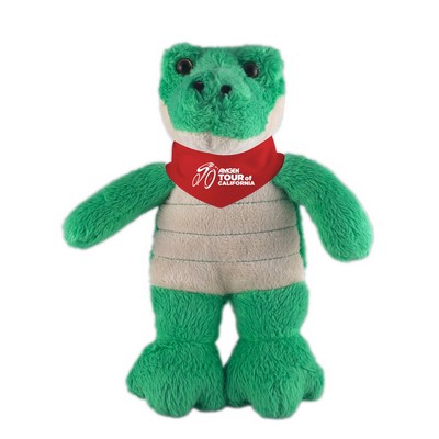 Soft Plush Stuffed Alligator with Bandana