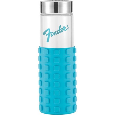 20 oz Silicone Grip Square Bottle