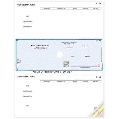 DacEasy® Compatible High Security Laser Accounts Payable Check (1 Part)