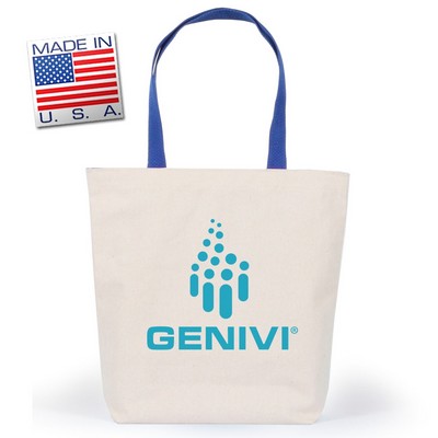 Library Tote Bag- Natural Canvas