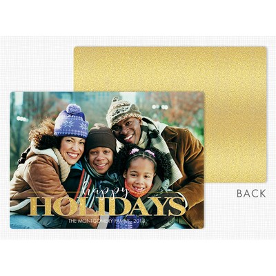 Dream Big Flat Holiday Photo Cards