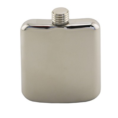 6 Oz. Polished Stainless Steel Sleekline Pocket Flask