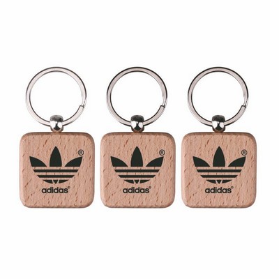 Square Wooden Key Holder