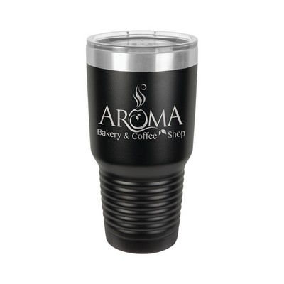 30 Oz. Black Polar Camel Ringneck Tumbler