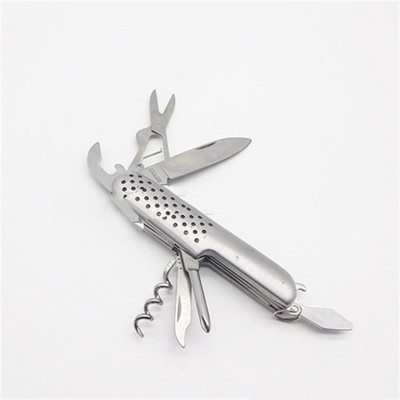 7-in-1 Stainless Steel Survivor Multi Functions Tool