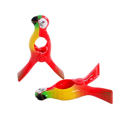 Parrot Beach Towel Clips