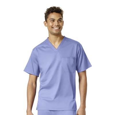 WonderWink Men's Pro V-Neck Scrub Top