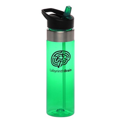 24 oz. Titan Tritan Plastic Water Bottle (1 Color Imprint)