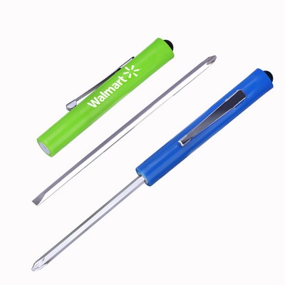 2-in-1 Pen Style Reversible Screwdriver