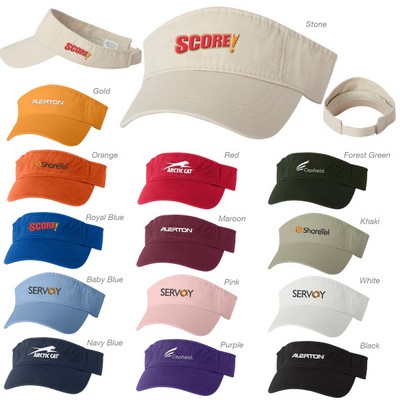 Cotton Twill Visor