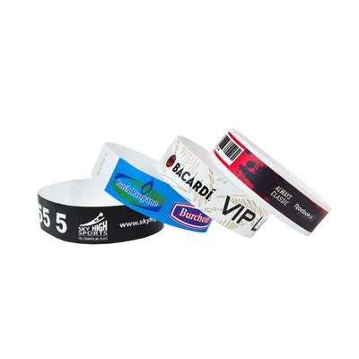 Full Color Tyvek Wristbands (3/4")