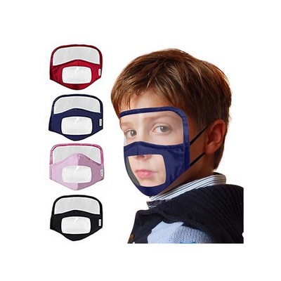 Kids Visible Face Mask with Face Shield