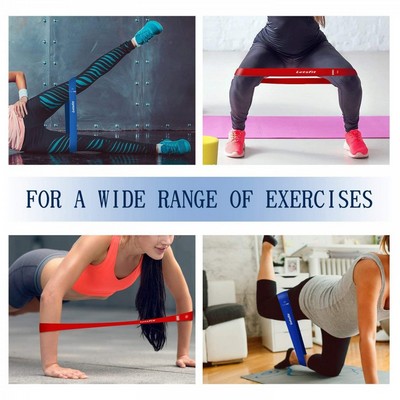 Stretchable Exercise Resistance Band Set – Latex or TPE Options