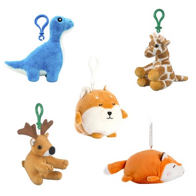 Custom Backpack Clip Plush Toys