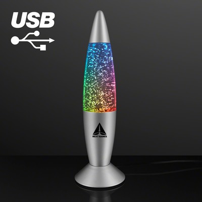 Groovy Glitter Lamp USB Mood Light - Domestic Print