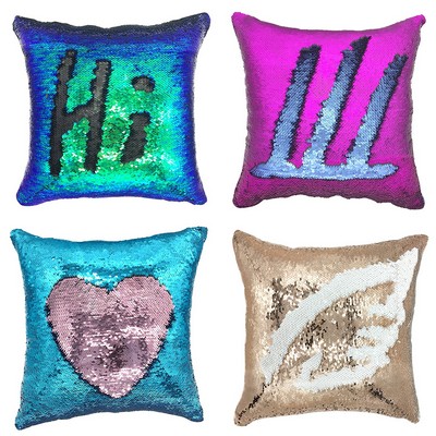 Sequins Cushion Cover