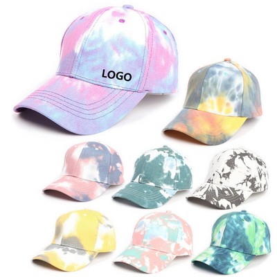 Tie Dye Women Baseball Cap