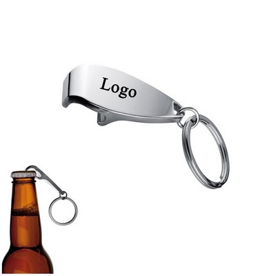 Zinc Alloy Bottle Opener With Key Ring