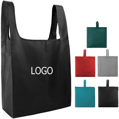 Foldable Grocery Tote w/Pouch