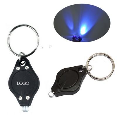 Mini LED Flashlight with Keychain