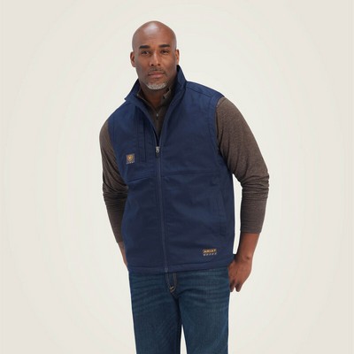 Ariat® Men's Navy Blue Rebar® Duracanvas™ Vest