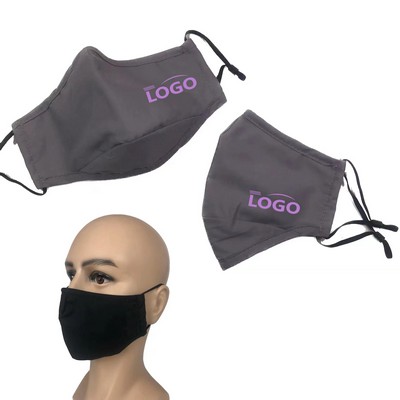 Polyester Reusable Face Mask MOQ 50PCS