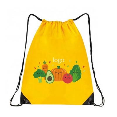 Custom Printed Drawstring Bag