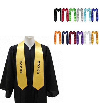 Unisex Adult Plain Graduation Stole